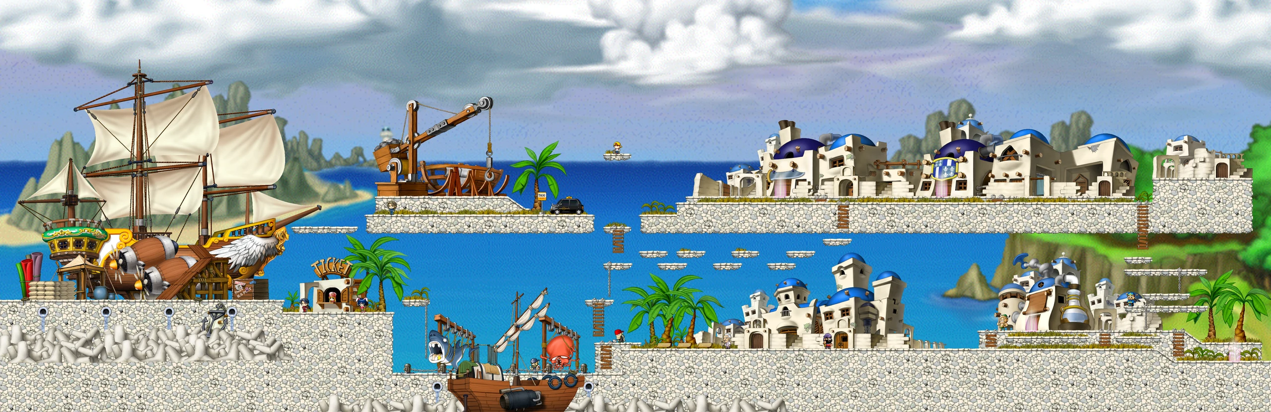 Lith Harbor map layout