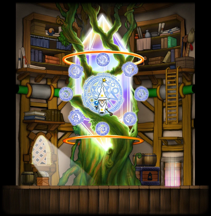 Magic Library map layout