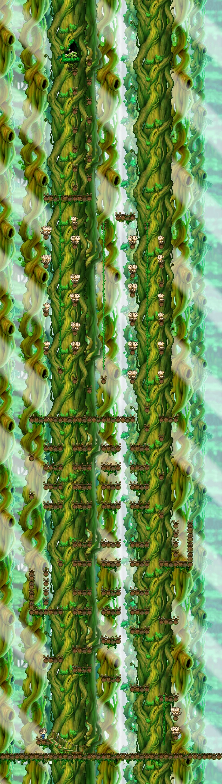 The Forest of Patience <Step 2> map layout