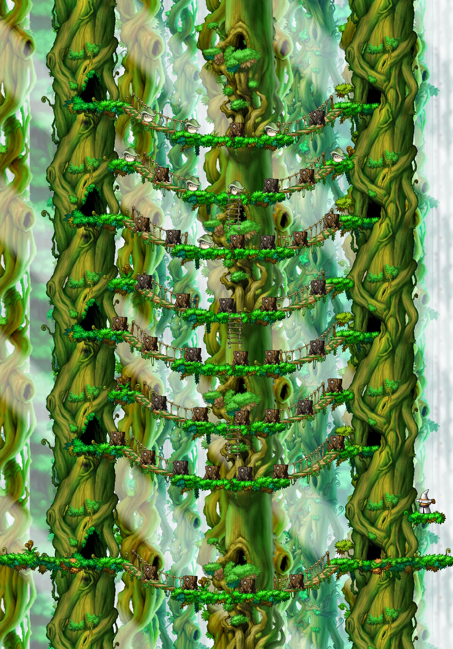 The Tree That Grew III map layout