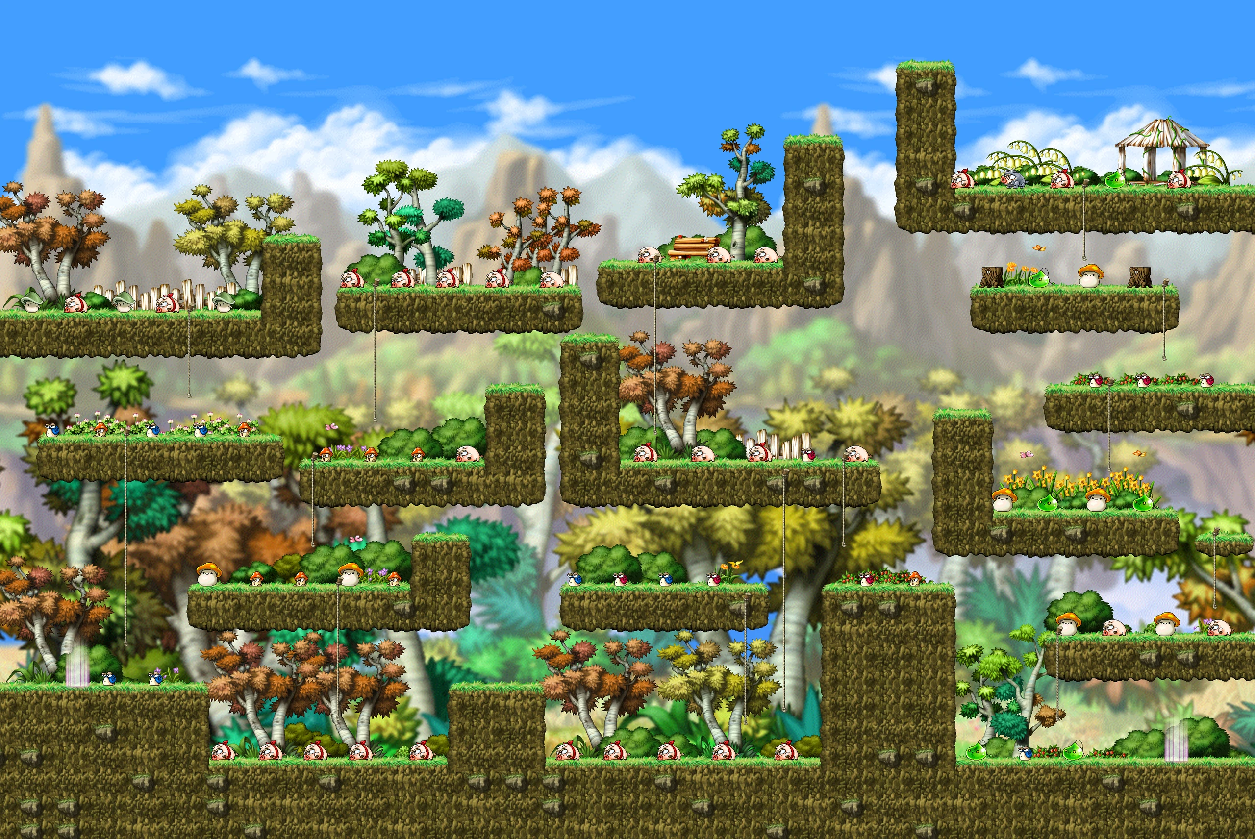 L Forest I map layout