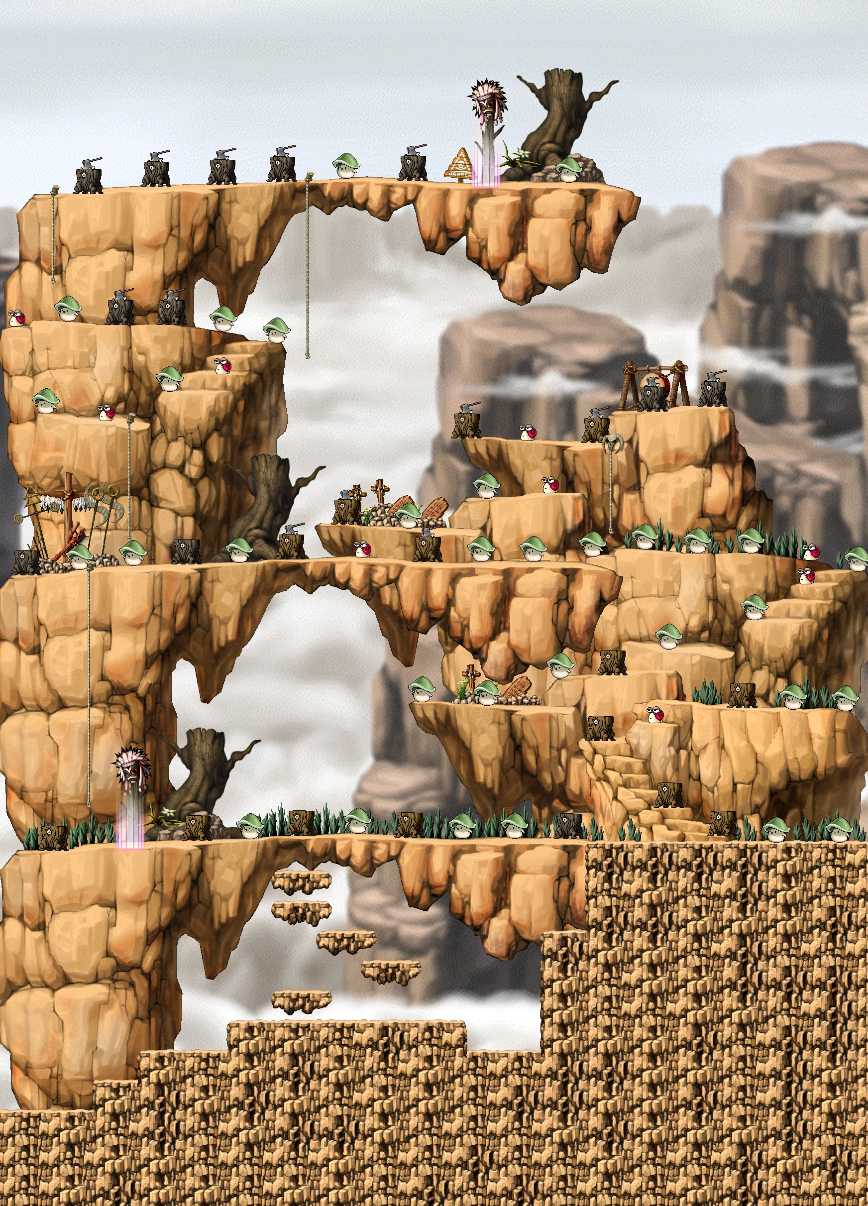 West Rocky Mountain III map layout