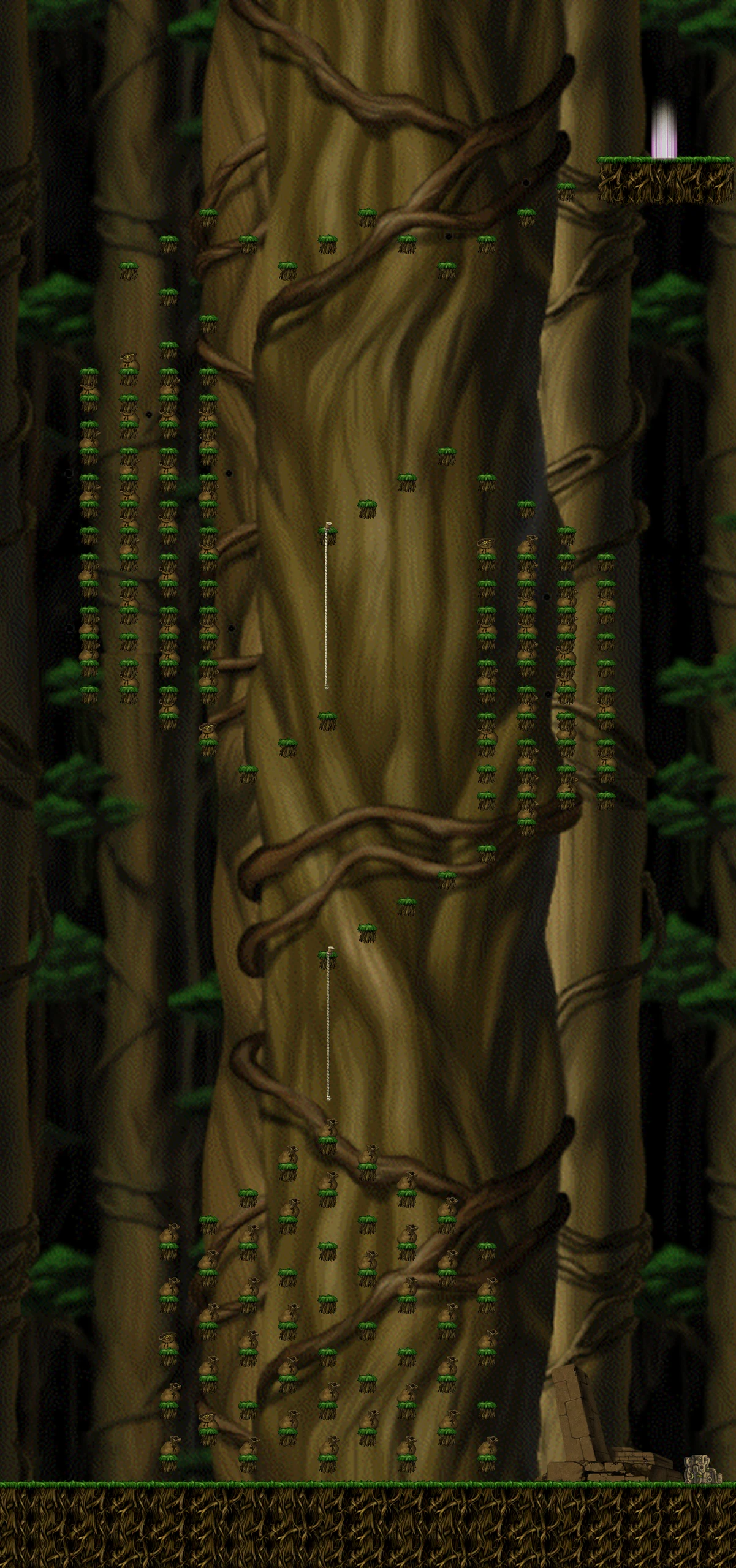 The Deep Forest of Patience <Step 3> map layout