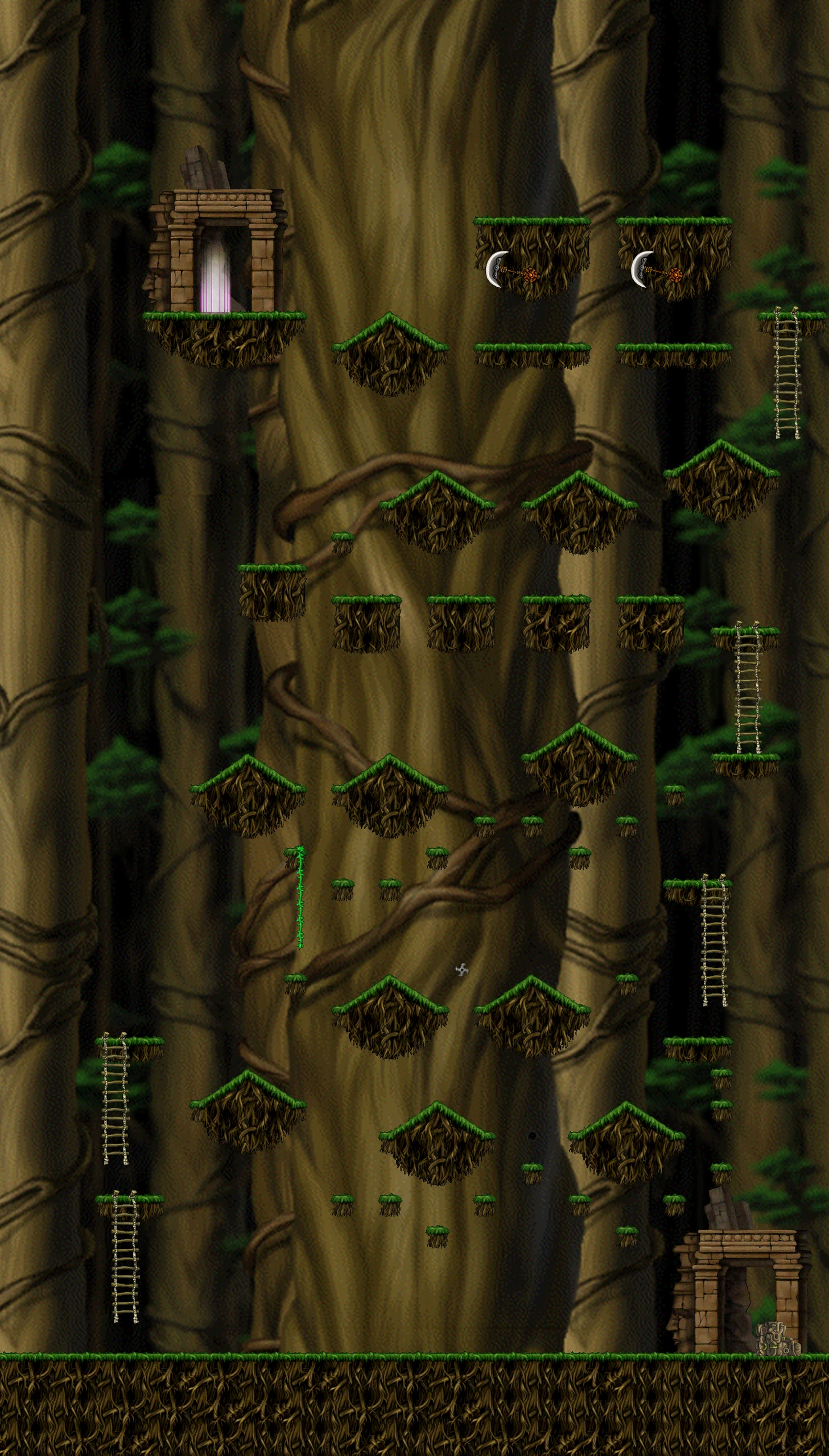 The Deep Forest of Patience <Step 6> map layout