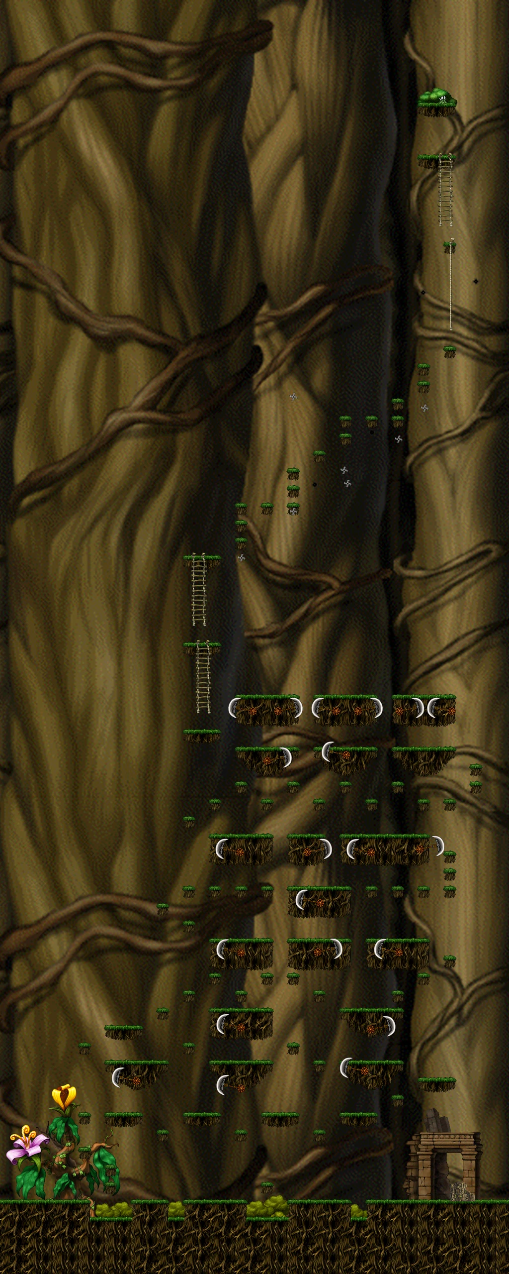 The Deep Forest of Patience <Step 7> map layout