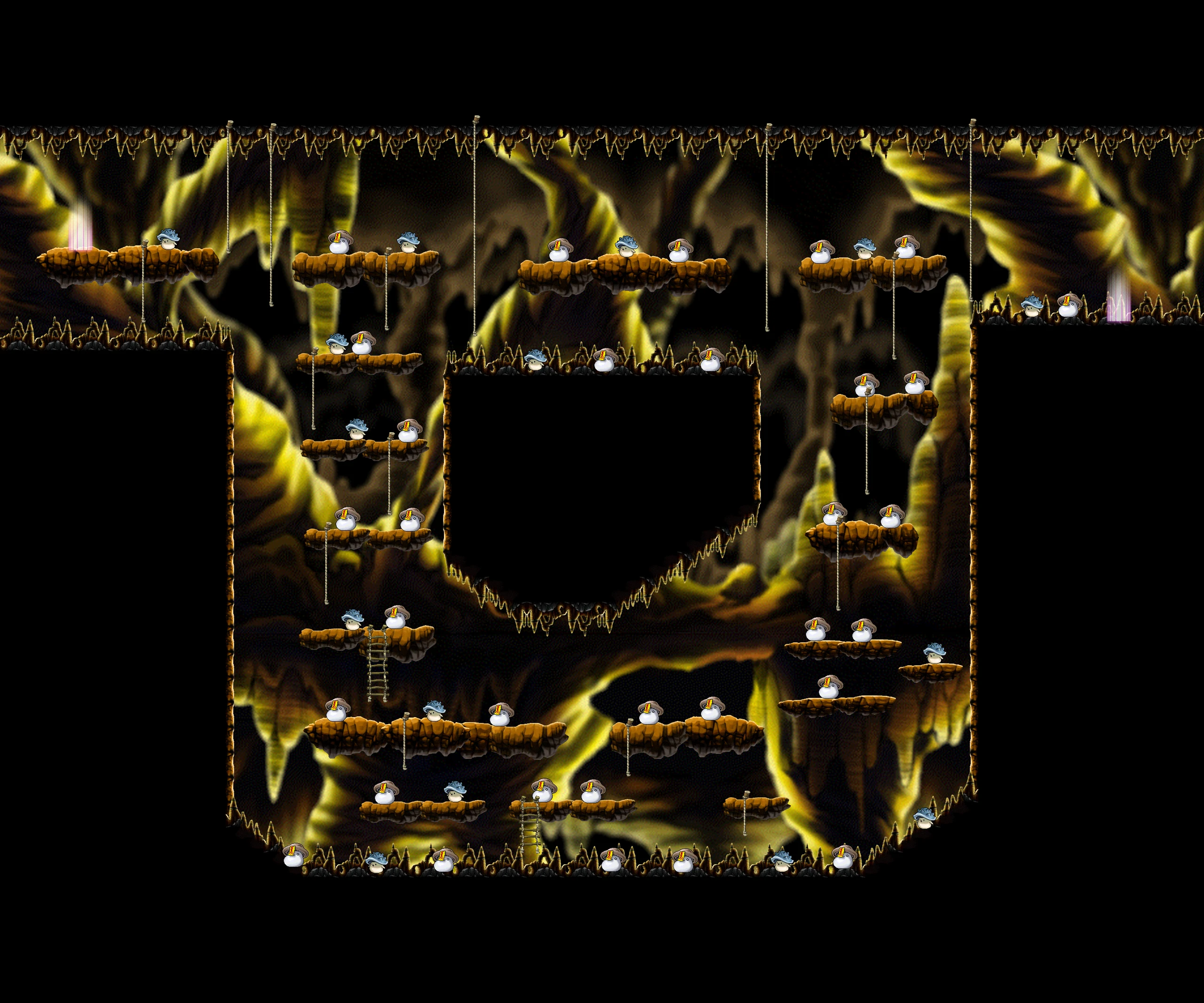 Ant Tunnel II map layout