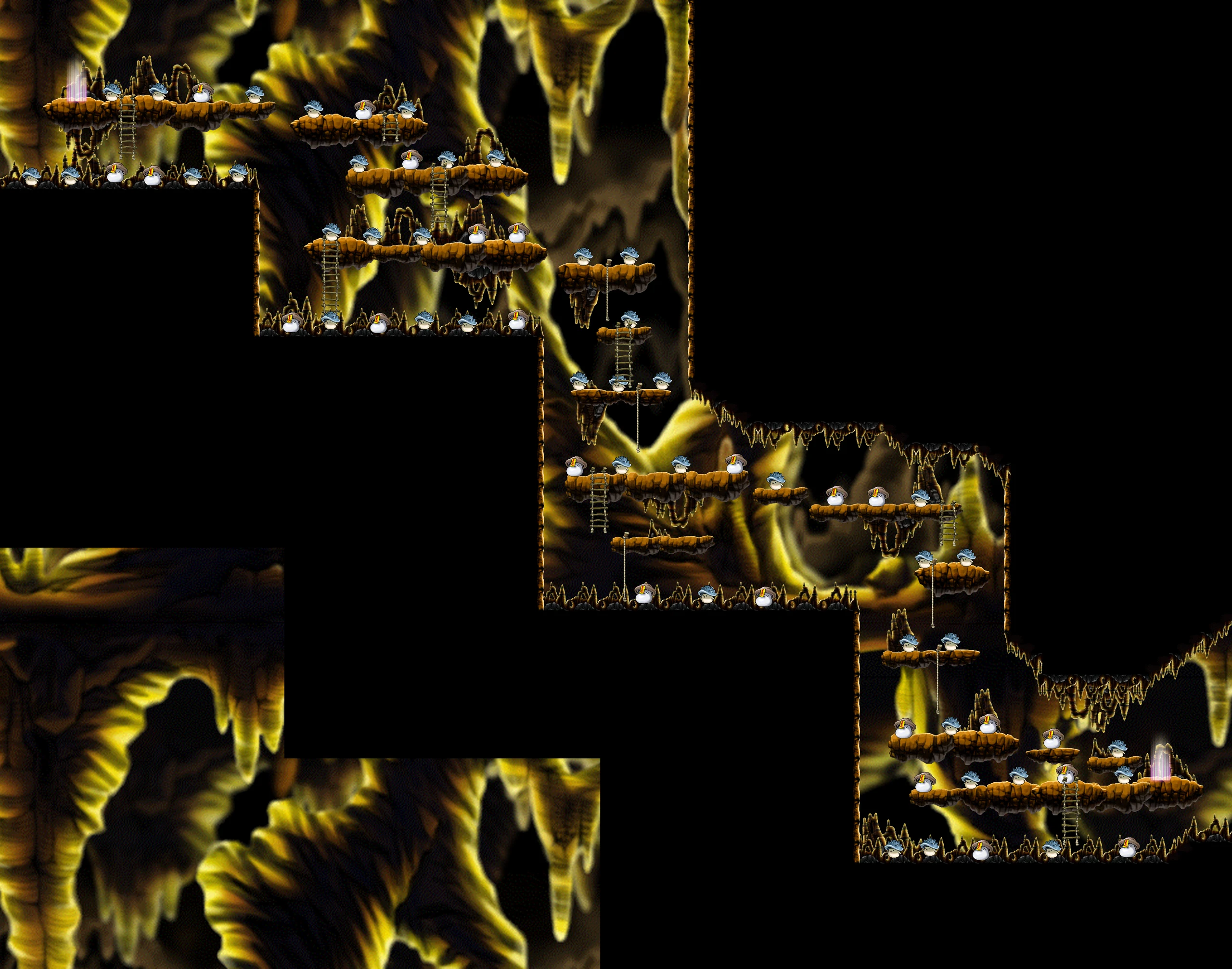 Ant Tunnel IV map layout