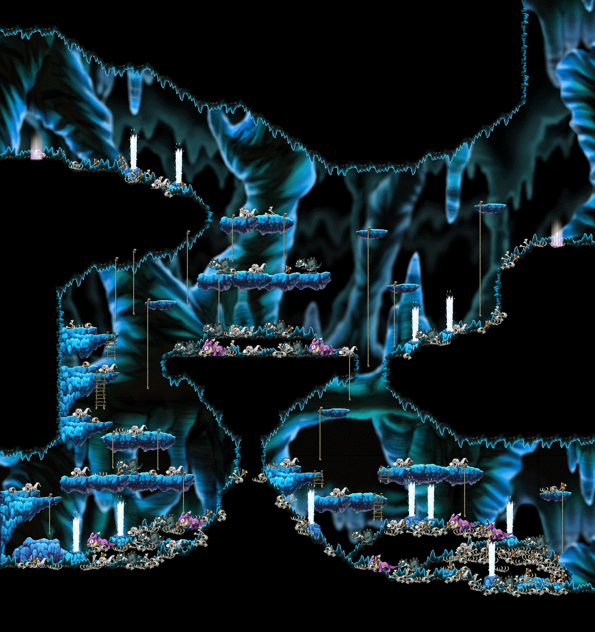 The Tunnel That Lost Light II map layout