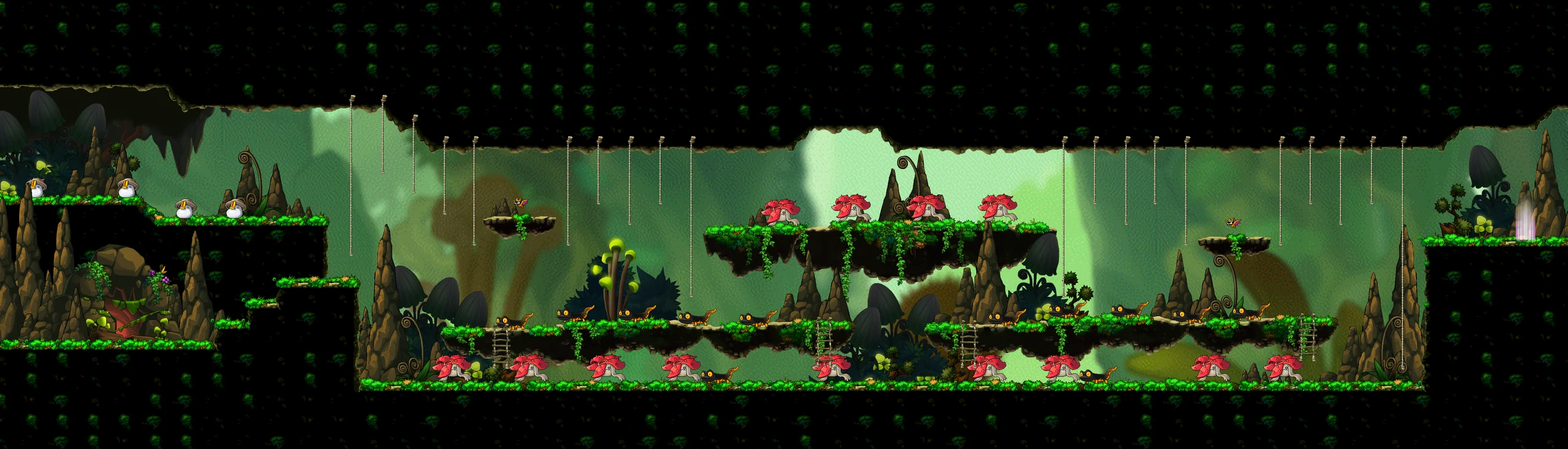 Forbidden Entrance map layout