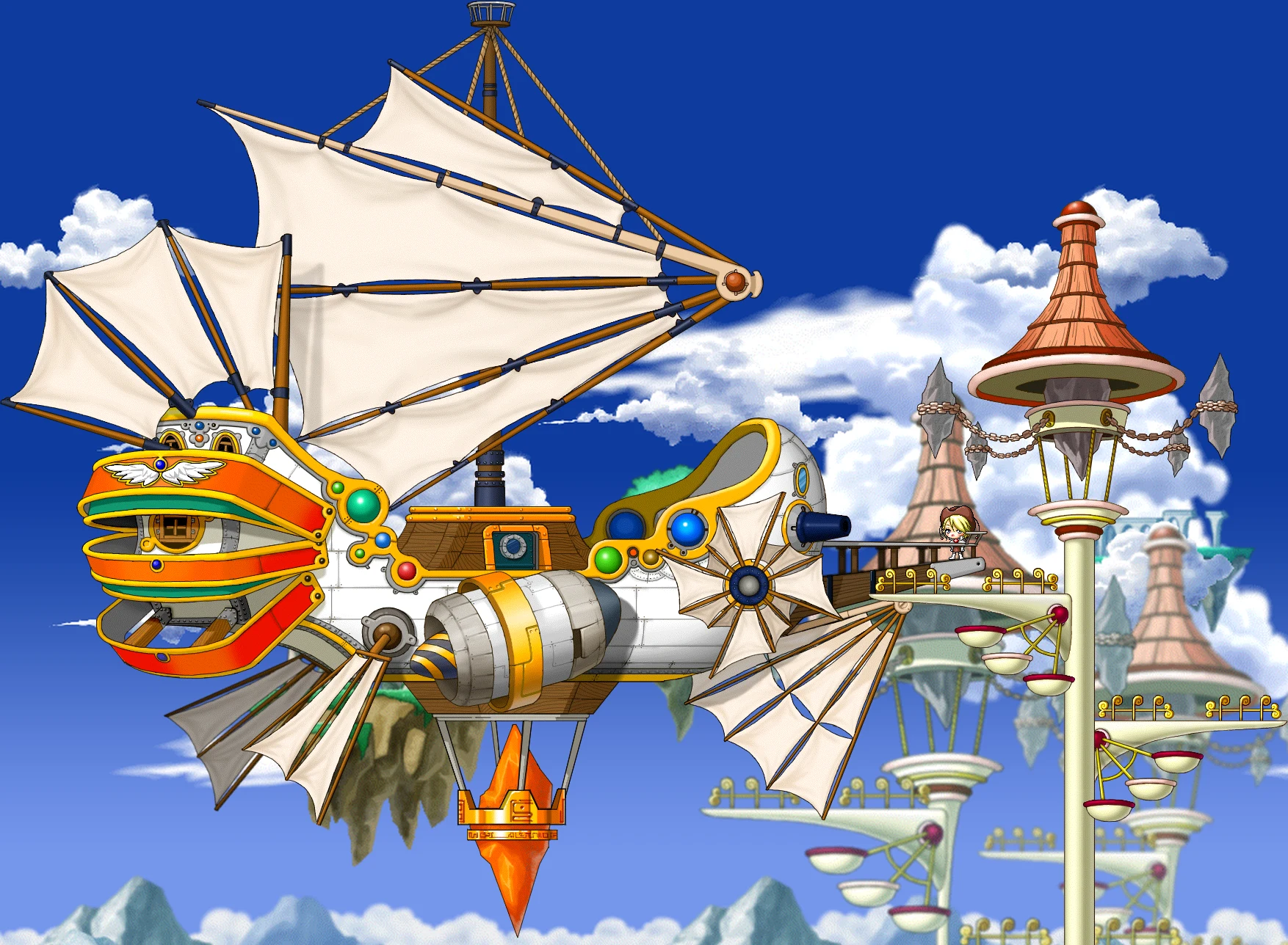 Before Takeoff <To Ellinia> map layout