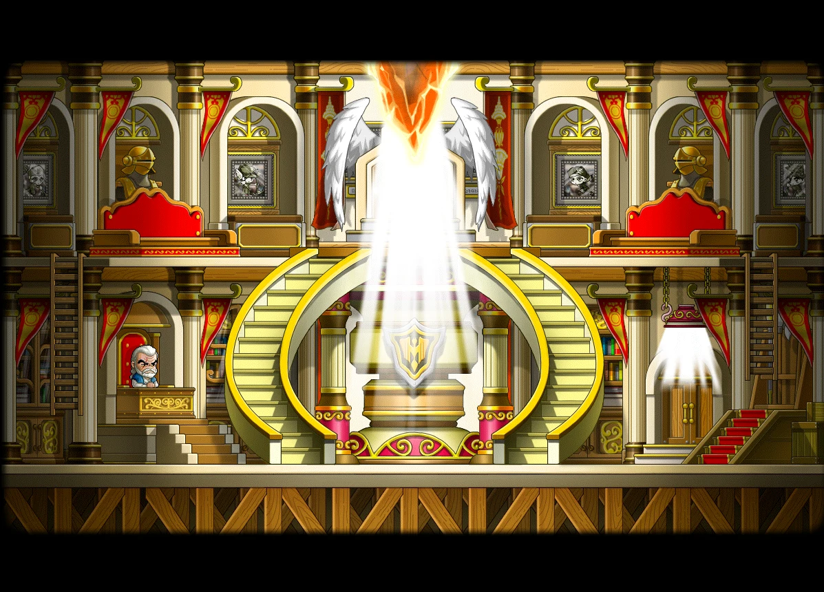 Guild Head Quarters<Hall of Fame> map layout