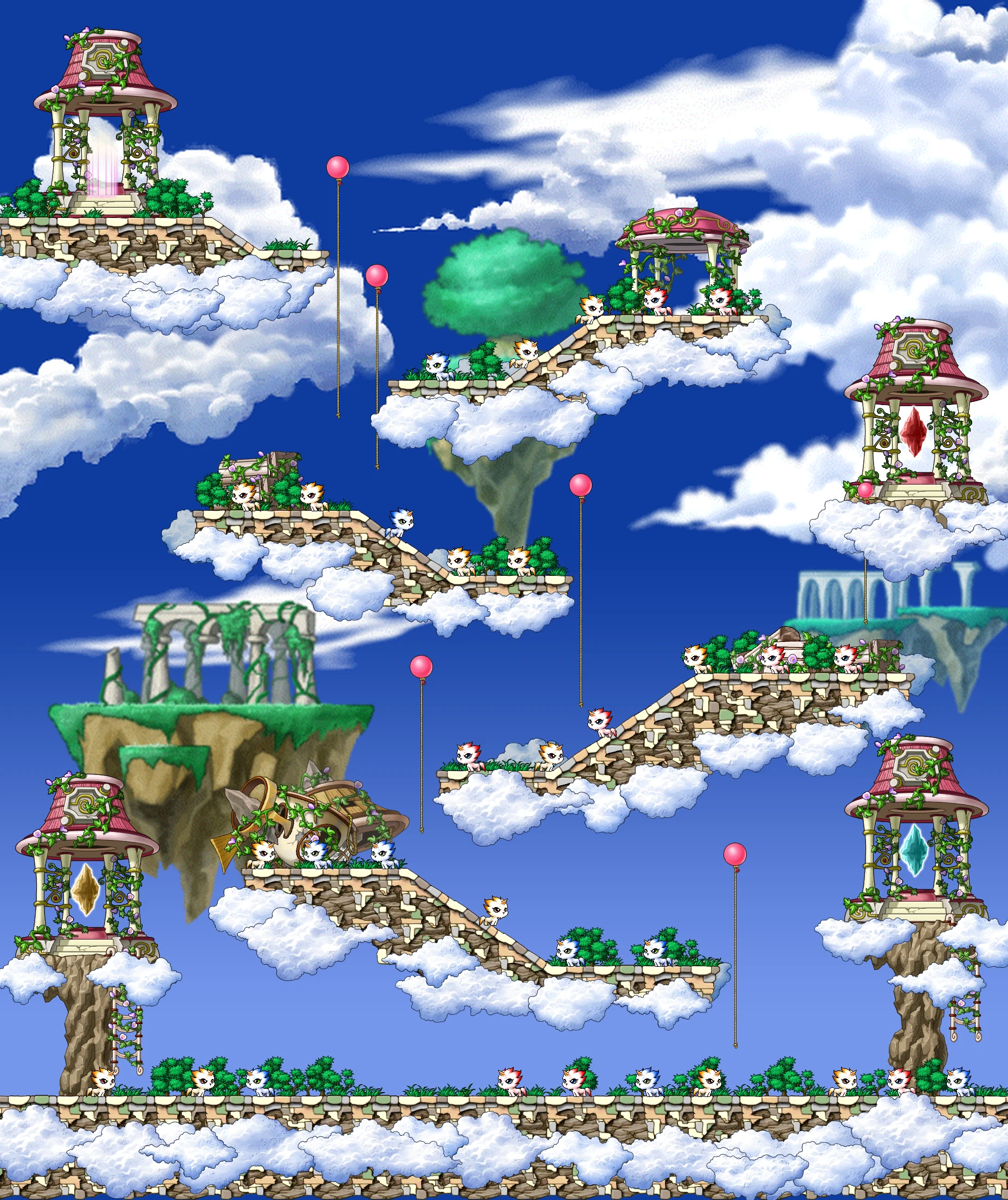 Stairway to the Sky I map layout