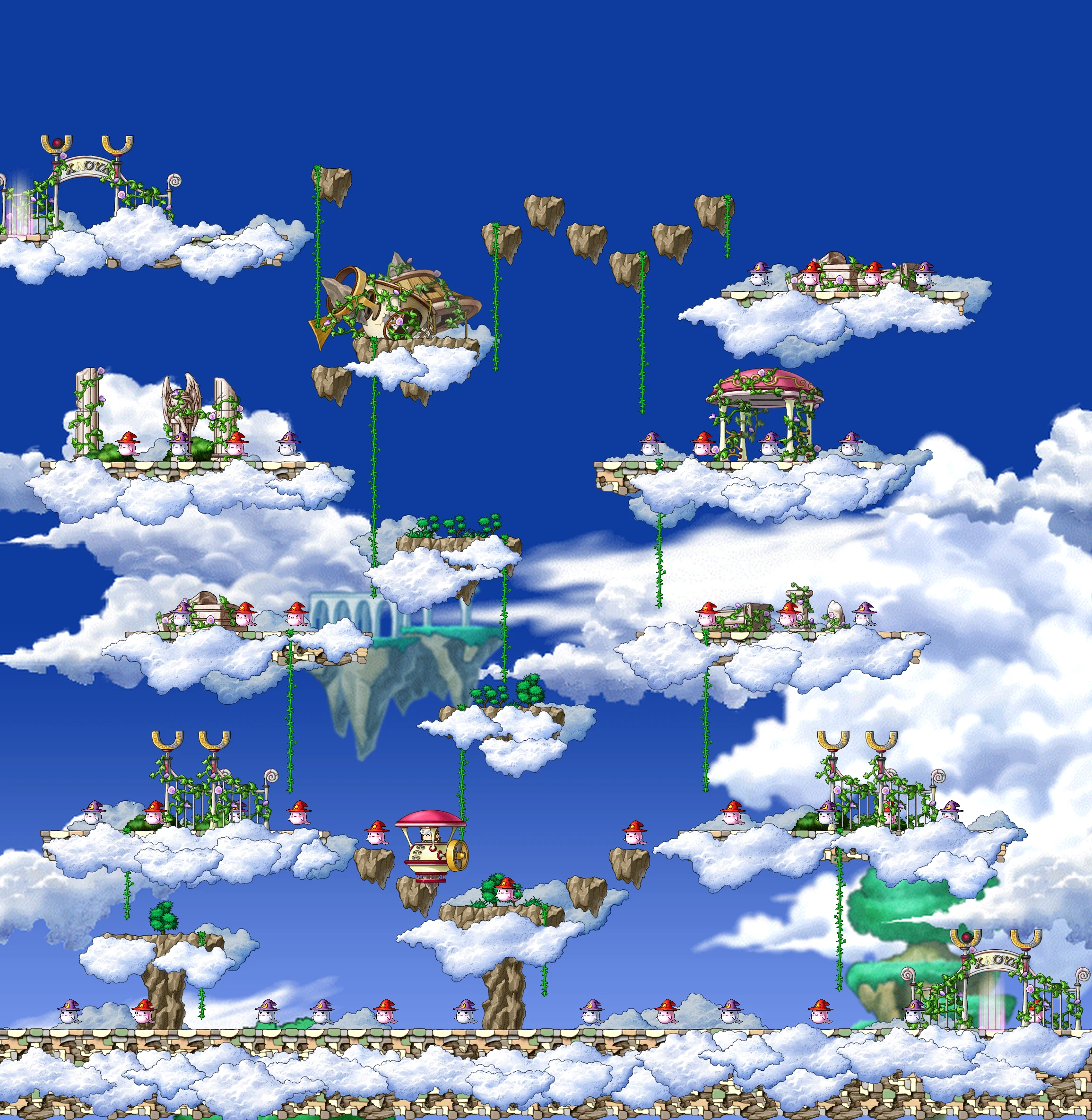 Cloud Park III map layout