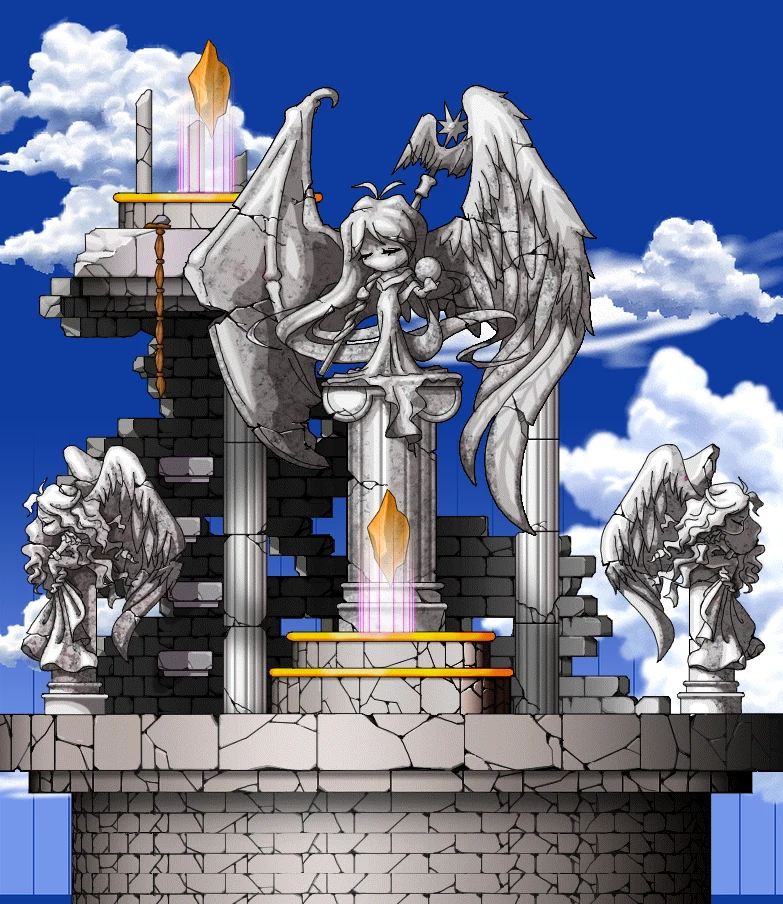 Entrance to Orbis Tower map layout