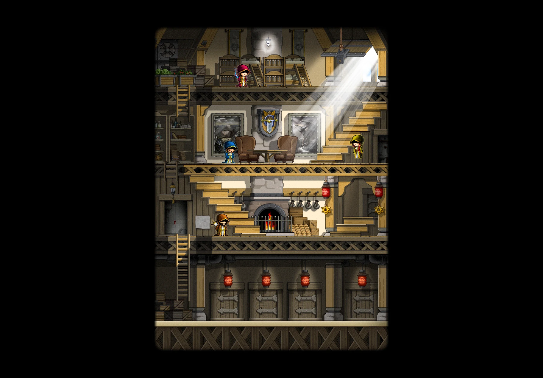 Chief's Residence map layout