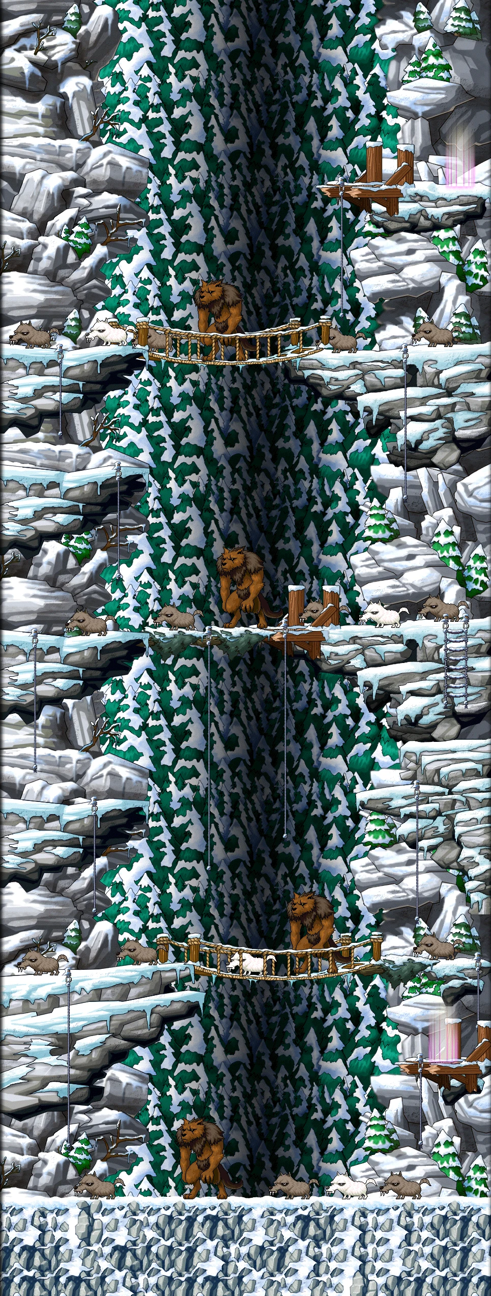 Wolf Territory II map layout