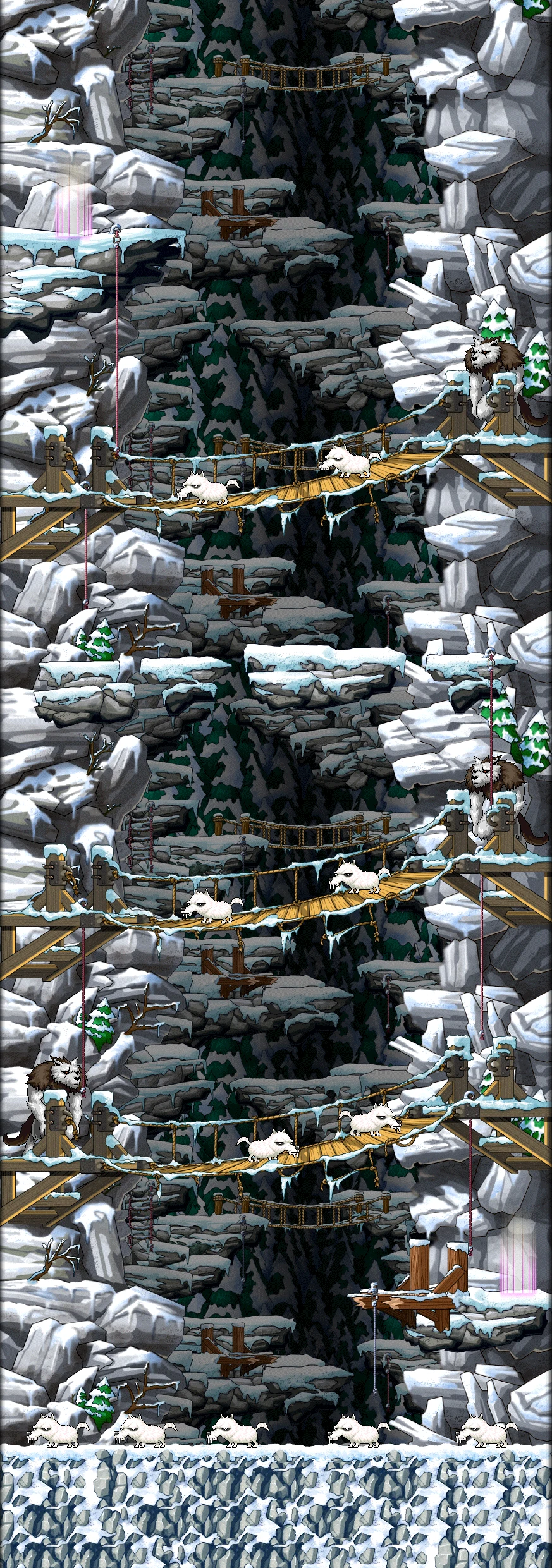 Wolf Territory IV map layout