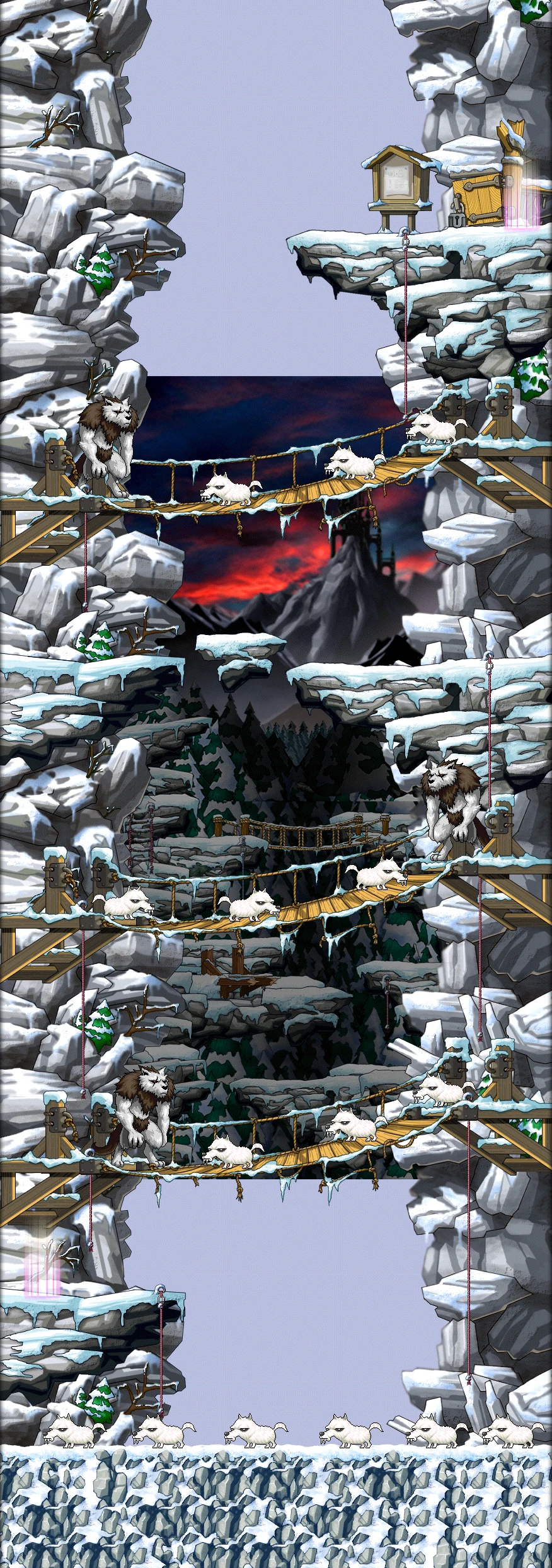 Wolf Territory V map layout