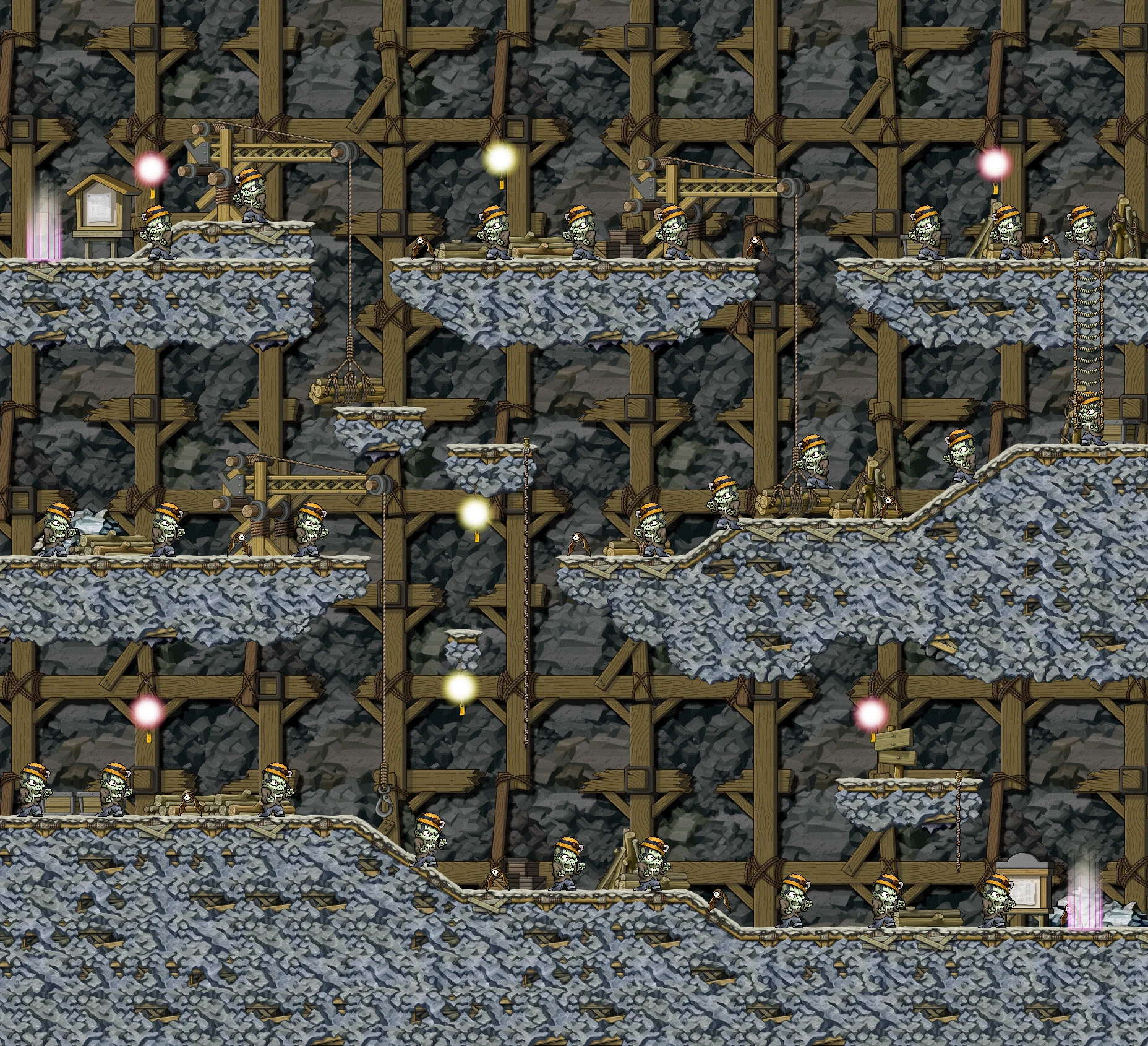 Dead Mine II map layout