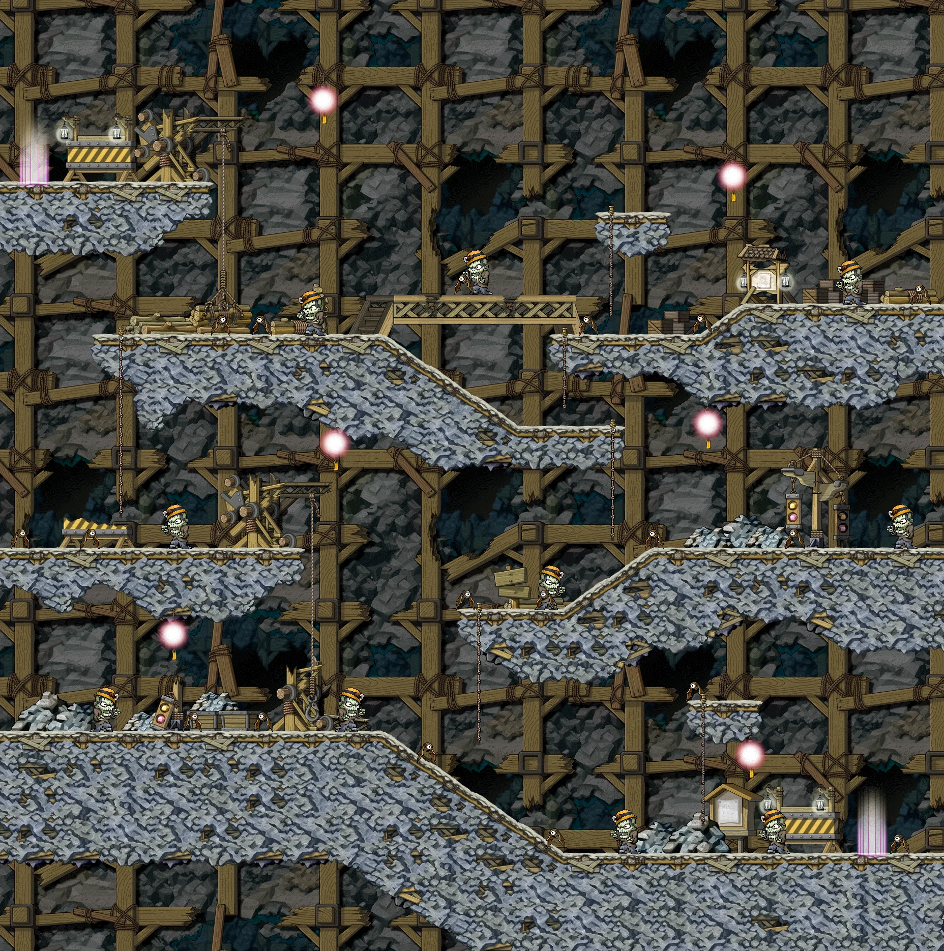 Dead Mine IV map layout