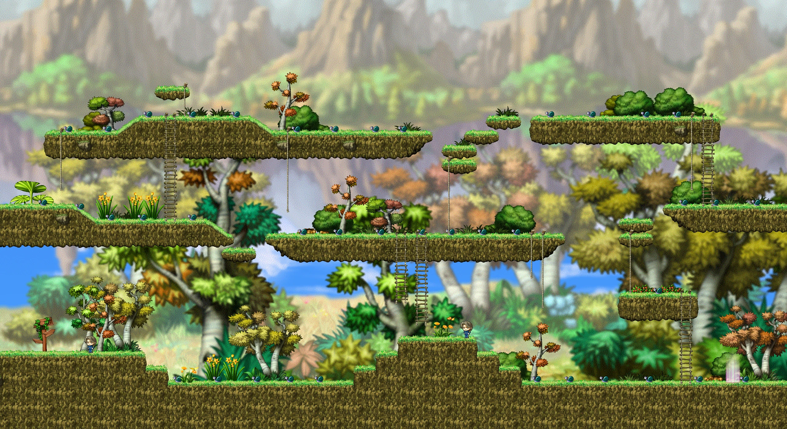 Snail Hunting Ground I map layout
